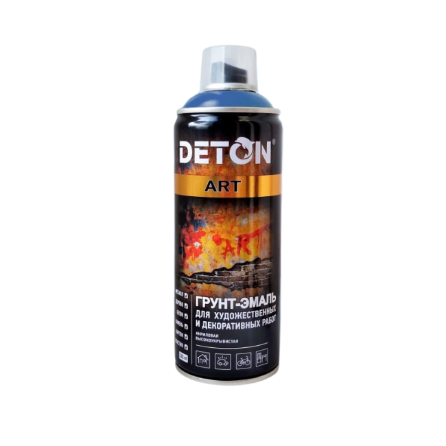 Deton DETON ART - Primer-enamel - Blue - Aerosol, 520 ml DTN-A70681 – buy in Tokmok | carpaint.kz