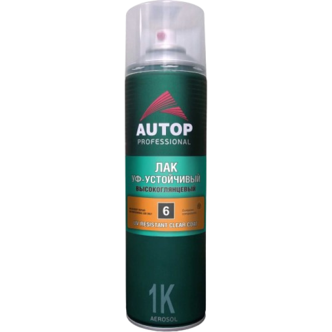 Autop Acrylic varnish AUTON, Glossy, aerosol 520 ml ATN-A46029 – buy in Tokmok | carpaint.kz