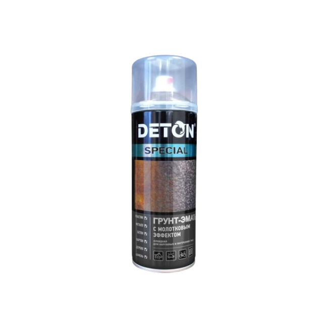 Deton DETON SPECIAL - Hammer primer enamel - Silver-gray - Aerosol, 520 ml DTN-A70706 – buy in Tokmok | carpaint.kz
