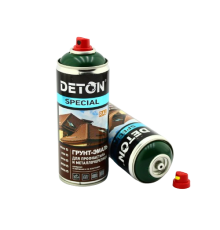 RAL 6005 DETON SPECIAL - Primer-enamel for metal tiles - Green moss - Aerosol, 520 ml