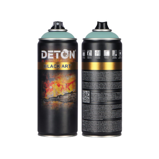 Deton Primer-enamel for artistic and decorative works DETON ART, Luminouse Green, aerosol 520 ml DTN-A07694 – buy in Tokmok | carpaint.kz