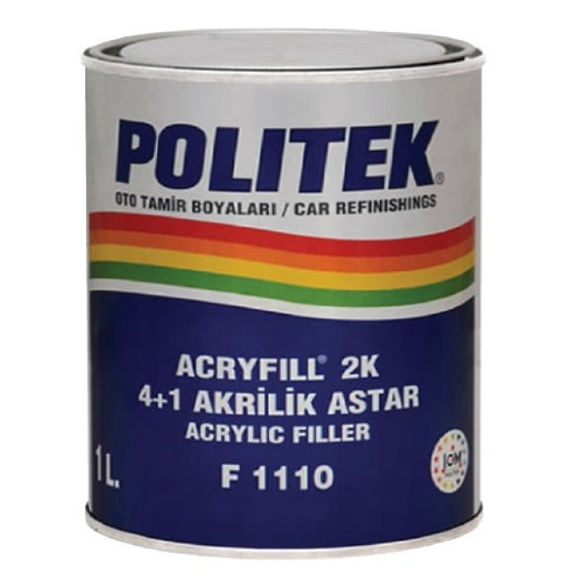 Politek Politek 丙烯酸底漆 2K 4+1 套 0.75l.+0.25l 2k41 图片 – 托克马克 | carpaint.kz