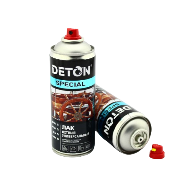 Deton DETON SPECIAL - Yacht Varnish - Silky Matte - Aerosol, 520 ml DTN-A07305 – buy in Tokmok | carpaint.kz