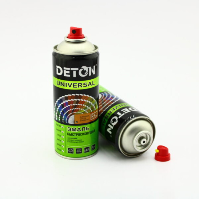 U1015 Аэрозольная краска «Deton Universal» RAL 1015 цвет Слоновая кость светлая, глянцевая, акрилова  – купить в Токмок | Deton Universal | carpaint.kz