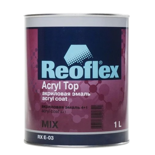 Reoflex 405 MIX 丙烯酸珐琅 4+1，紫罗兰色，1l RX E-03-405-1000 图片 – 托克马克 | carpaint.kz