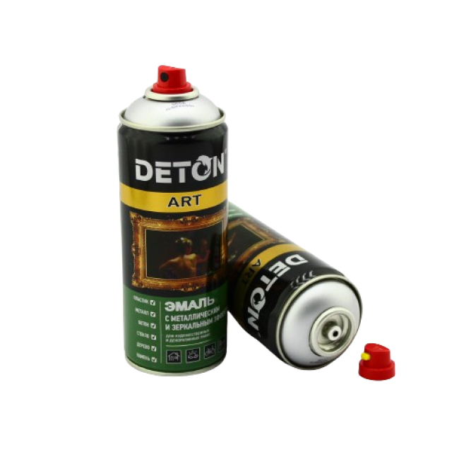 Deton DETON ART - Metallic enamel - Aluminum - Aerosol, 520 ml DTN-A70732 – buy in Tokmok | carpaint.kz