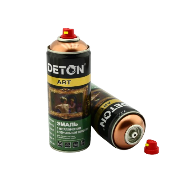 Deton DETON ART - Metallic enamel - Bronze-Chrome - Aerosol, 520 ml DTN-07581 – buy in Tokmok | carpaint.kz