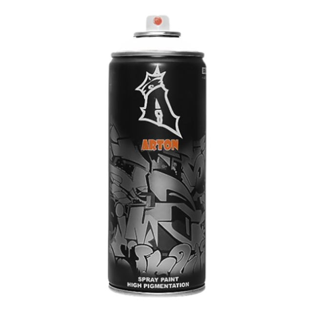 Arton A 901 Aerosol paint for design and artistic works ARTON, White, aerosol 400 ml ART-A07499 – buy in Tokmok | carpaint.kz