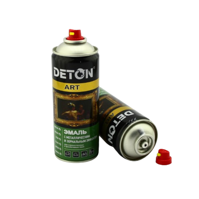Deton DETON ART - Enamel Liquid Mirror - Aerosol, 520 ml DTN-A70711 – buy in Tokmok | carpaint.kz