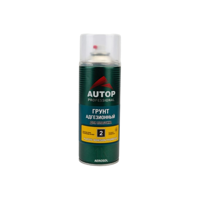 Autop AUTOP №2 - Adhesive primer for plastic - Transparent - Aerosol, 520 ml ATP-A07271 – buy in Tokmok | carpaint.kz