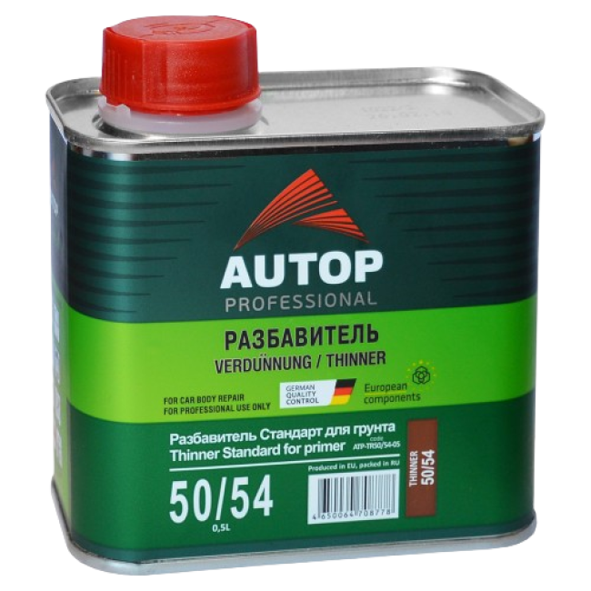 Autop AUTOP 50/54 - Standard acrylic thinner for primer - Can, 0.5l ATP-TR50/54-05 – buy in Tokmok | carpaint.kz